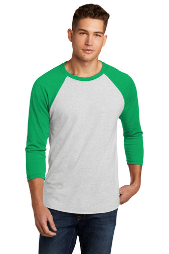 Next Level™ Unisex Tri-Blend 3/4-Sleeve Raglan Tee