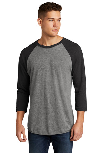 Next Level™ Unisex Tri-Blend 3/4-Sleeve Raglan Tee