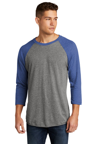 Next Level™ Unisex Tri-Blend 3/4-Sleeve Raglan Tee