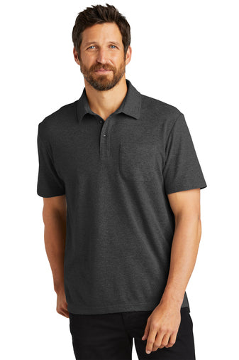 Port Authority® C-FREE ™ Cotton Blend Pique Pocket Polo