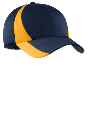 Sport-Tek® Dry Zone® Nylon Colorblock Cap