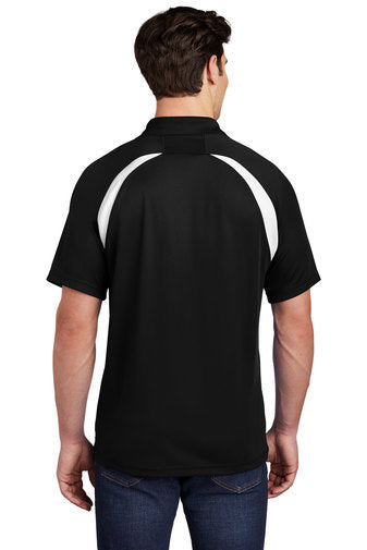 Sport-Tek® Dry Zone® Colorblock Raglan Polo