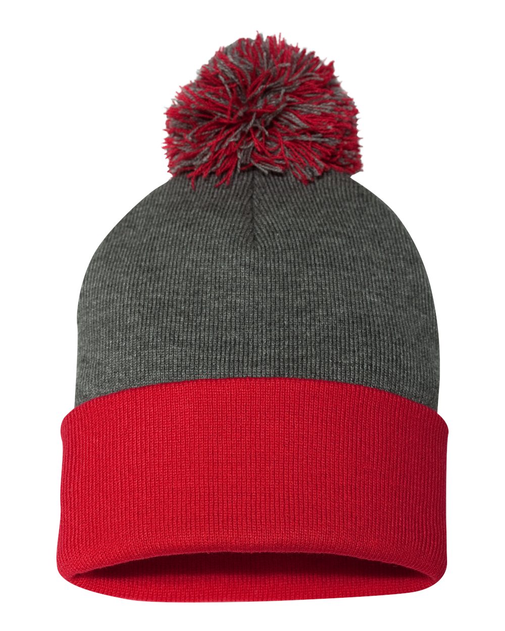 Sportsman - Pom-Pom 12" Knit Beanie - SP15