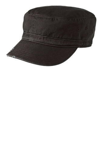 District ® Distressed Military Hat
