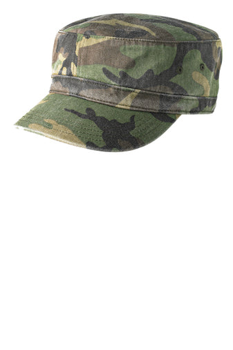 District ® Distressed Military Hat
