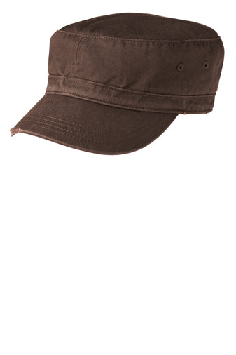 District ® Distressed Military Hat