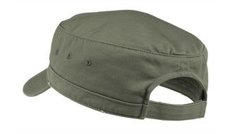 District ® Distressed Military Hat