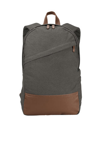 Port Authority ® Cotton Canvas Backpack