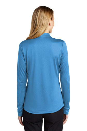 Port Authority ® Ladies Silk Touch™ Performance Long Sleeve Polo