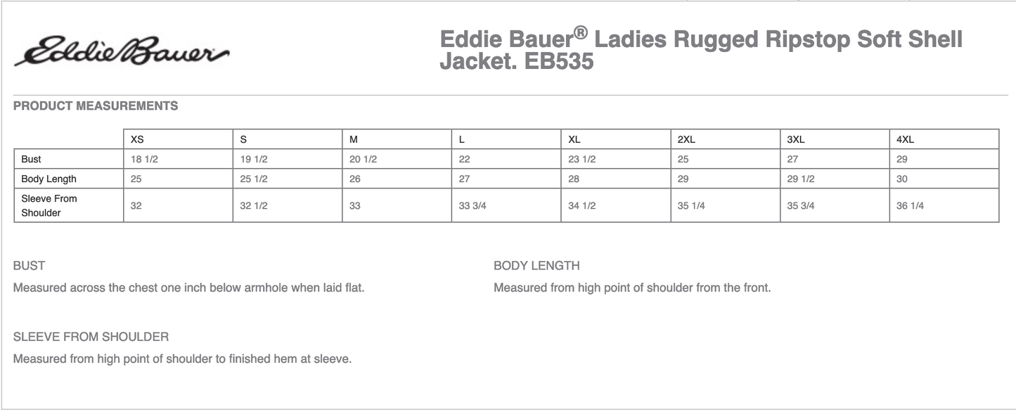 Eddie Bauer® Ladies Rugged Ripstop Soft Shell Jacket