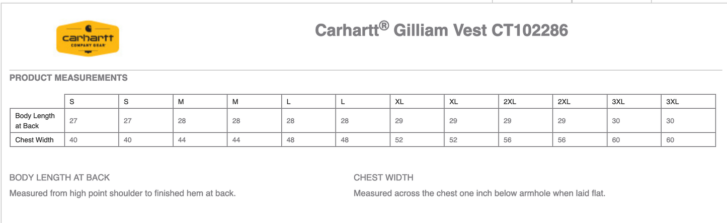 Carhartt® Gilliam Vest