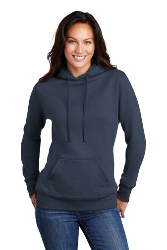 Port & Company ® Ladies Core Fleece Pullover Hooded Sweatshirt