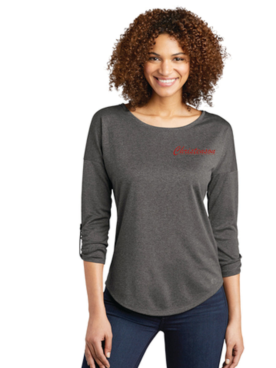 OGIO® Ladies Gravitate Scoop 3/4-Sleeve