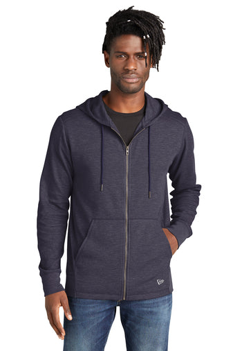 New Era® Thermal Full-Zip Hoodie