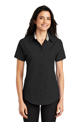 Port Authority® Ladies Short Sleeve Easy Care Shirt