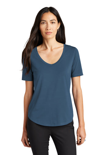 Mercer+Mettle™ Women’s Stretch Jersey Relaxed Scoop