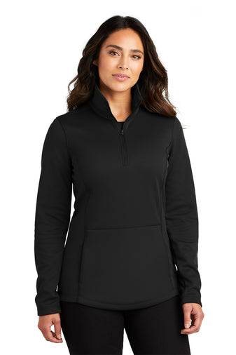 Port Authority® Ladies Smooth Fleece 1/4-Zip