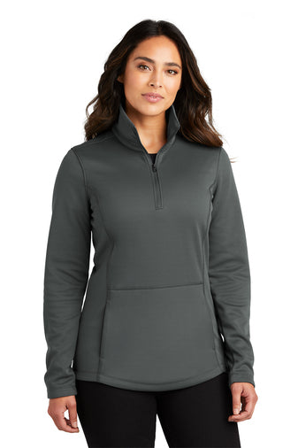 Port Authority® Ladies Smooth Fleece 1/4-Zip