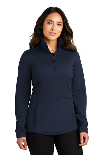 Port Authority® Ladies Smooth Fleece 1/4-Zip