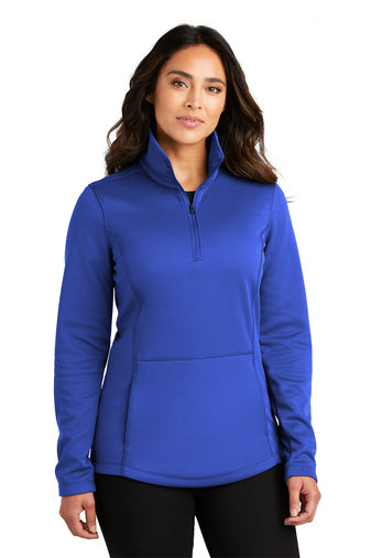 Port Authority® Ladies Smooth Fleece 1/4-Zip