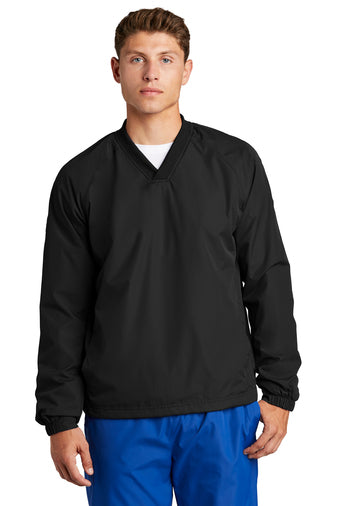 Sport-Tek® V-Neck Raglan Wind Shirt