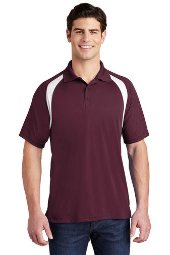 Sport-Tek® Dry Zone® Colorblock Raglan Polo