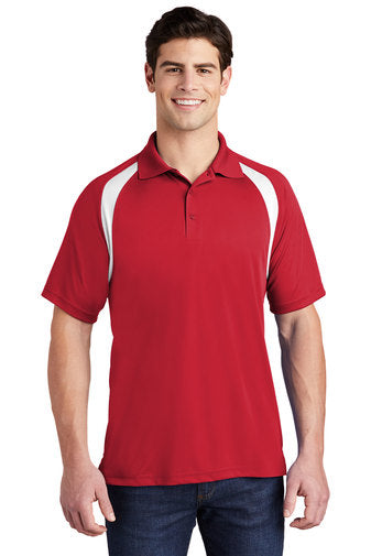 Sport-Tek® Dry Zone® Colorblock Raglan Polo