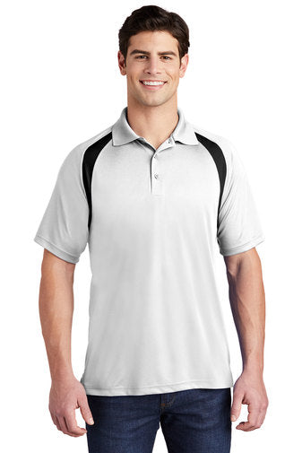 Sport-Tek® Dry Zone® Colorblock Raglan Polo