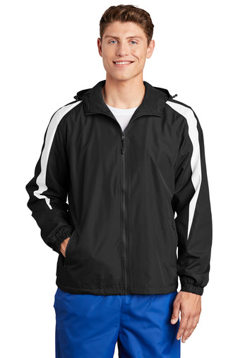 Sport-Tek® Fleece-Lined Colorblock Jacket