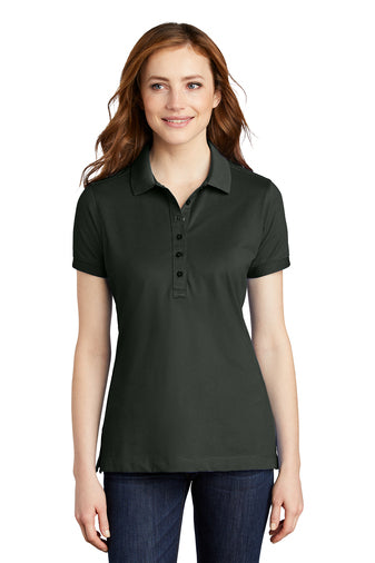 Port Authority® Ladies Stretch Pique Polo