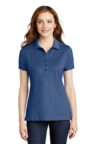 Port Authority® Ladies Stretch Pique Polo