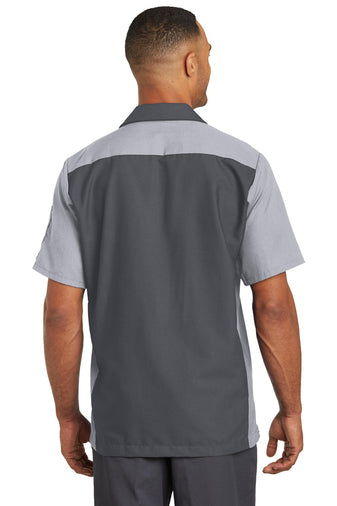 Red Kap® Short Sleeve Ripstop Crew Shirt