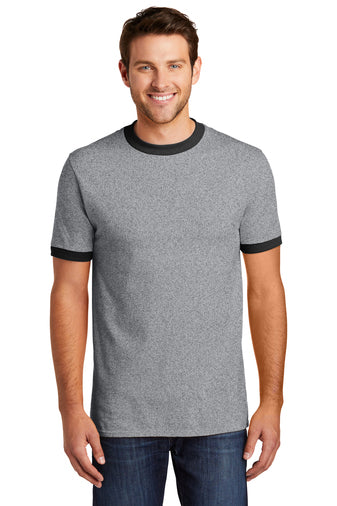 Port & Company® Core Cotton Ringer Tee