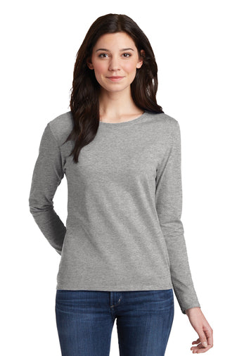 Gildan® Ladies Heavy Cotton™ 100% Cotton Long Sleeve T-Shirt