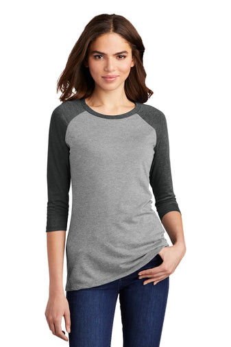 District ® Women’s Perfect Tri ® 3/4-Sleeve Raglan