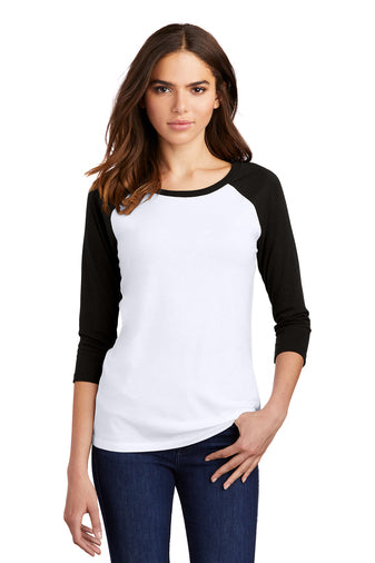 District ® Women’s Perfect Tri ® 3/4-Sleeve Raglan