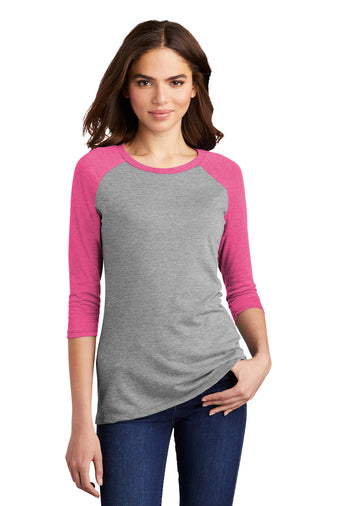 District ® Women’s Perfect Tri ® 3/4-Sleeve Raglan