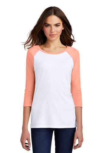 District ® Women’s Perfect Tri ® 3/4-Sleeve Raglan