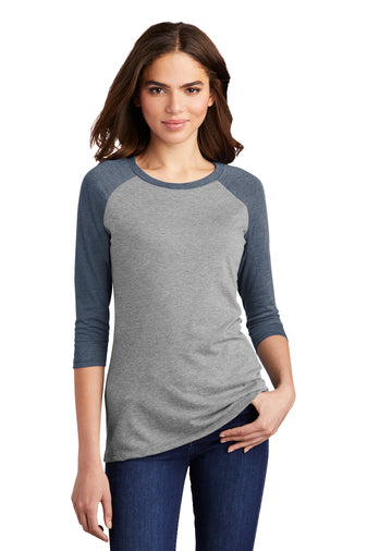 District ® Women’s Perfect Tri ® 3/4-Sleeve Raglan