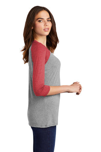 District ® Women’s Perfect Tri ® 3/4-Sleeve Raglan