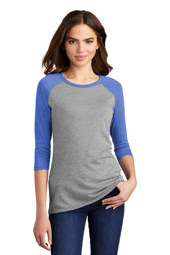 District ® Women’s Perfect Tri ® 3/4-Sleeve Raglan