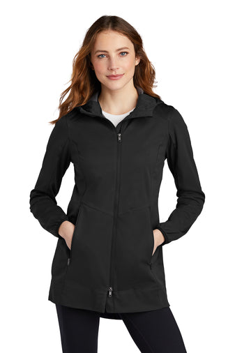 Port Authority® Ladies Active Hooded Soft Shell Jacket