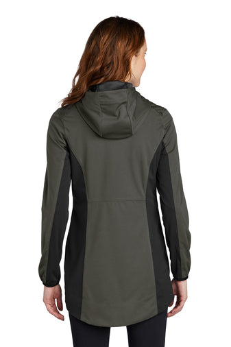 Port Authority® Ladies Active Hooded Soft Shell Jacket