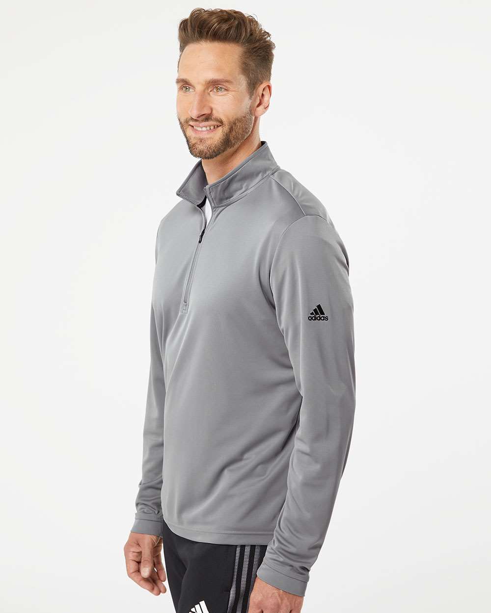 Adidas - Lightweight Quarter-Zip Pullover - A401