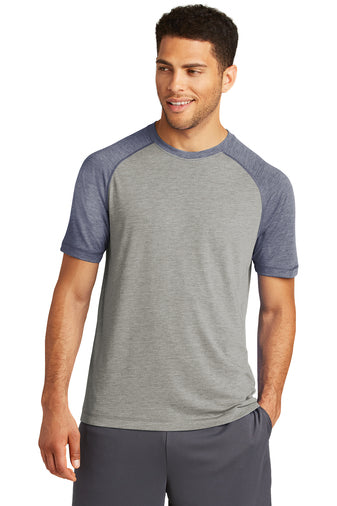 Sport-Tek® PosiCharge® Tri-Blend Wicking Raglan Tee