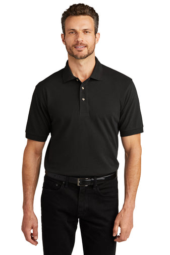 Port Authority® Heavyweight Cotton Pique Polo