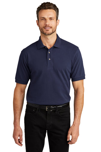 Port Authority® Heavyweight Cotton Pique Polo