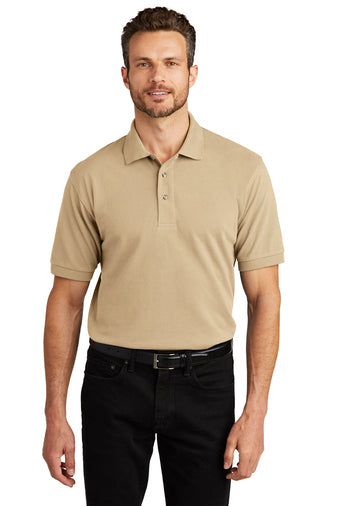 Port Authority® Heavyweight Cotton Pique Polo