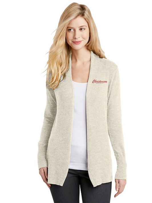 Port Authority® Ladies Open Front Cardigan Sweater