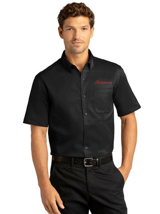 Port Authority® Short Sleeve SuperPro React™Twill Shirt